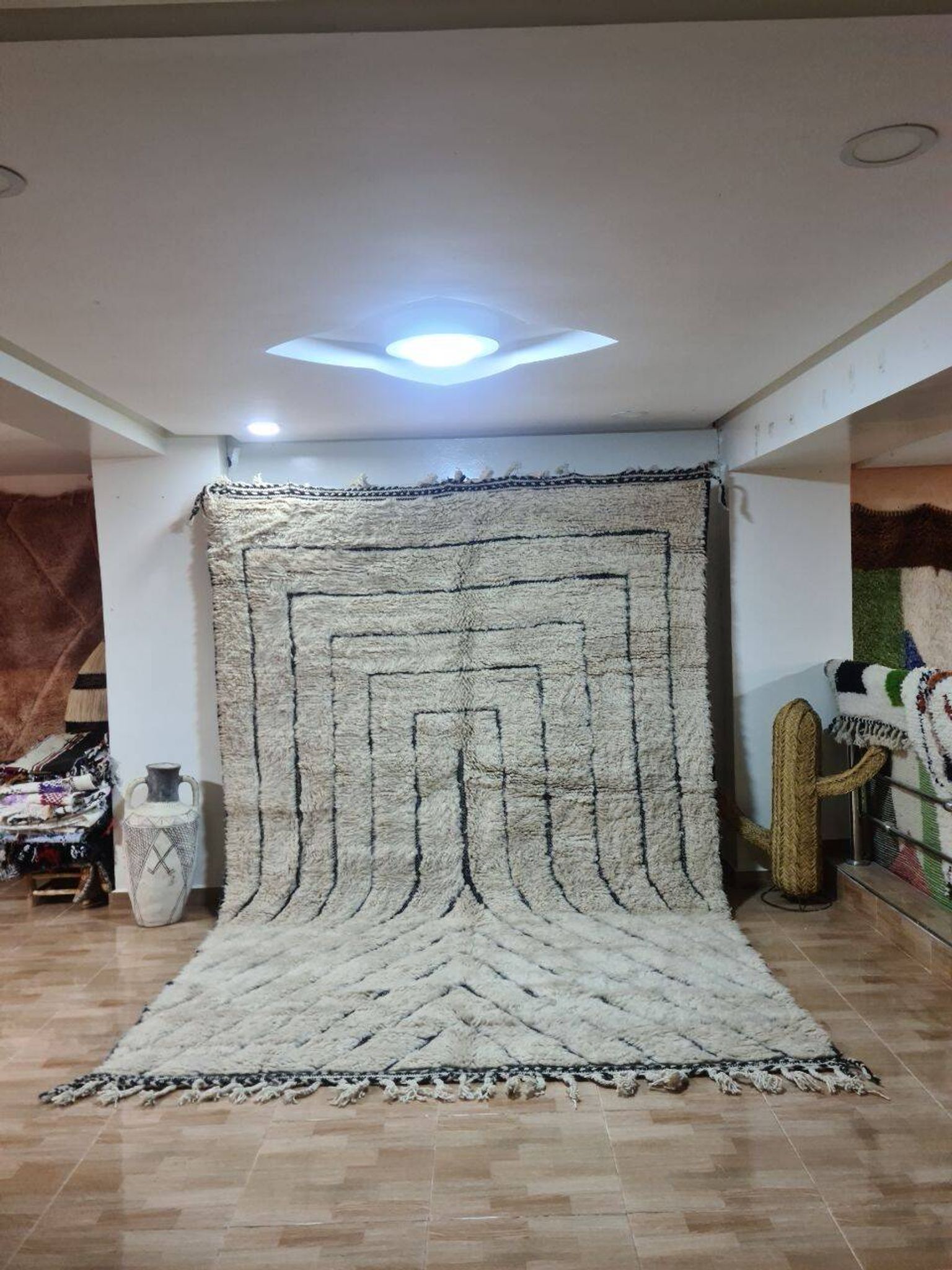 Tapis Beni Ouarain fait main 300x200 cm