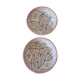 Lot de bols en céramique rose pâle
