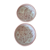 Lot de bols en céramique rose pâle
