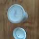 Pharmacy pot in vintage antique porcelain