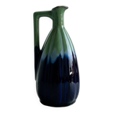 Bottle, pitcher, Denbac style ceramic.