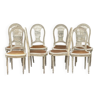 8 chairs