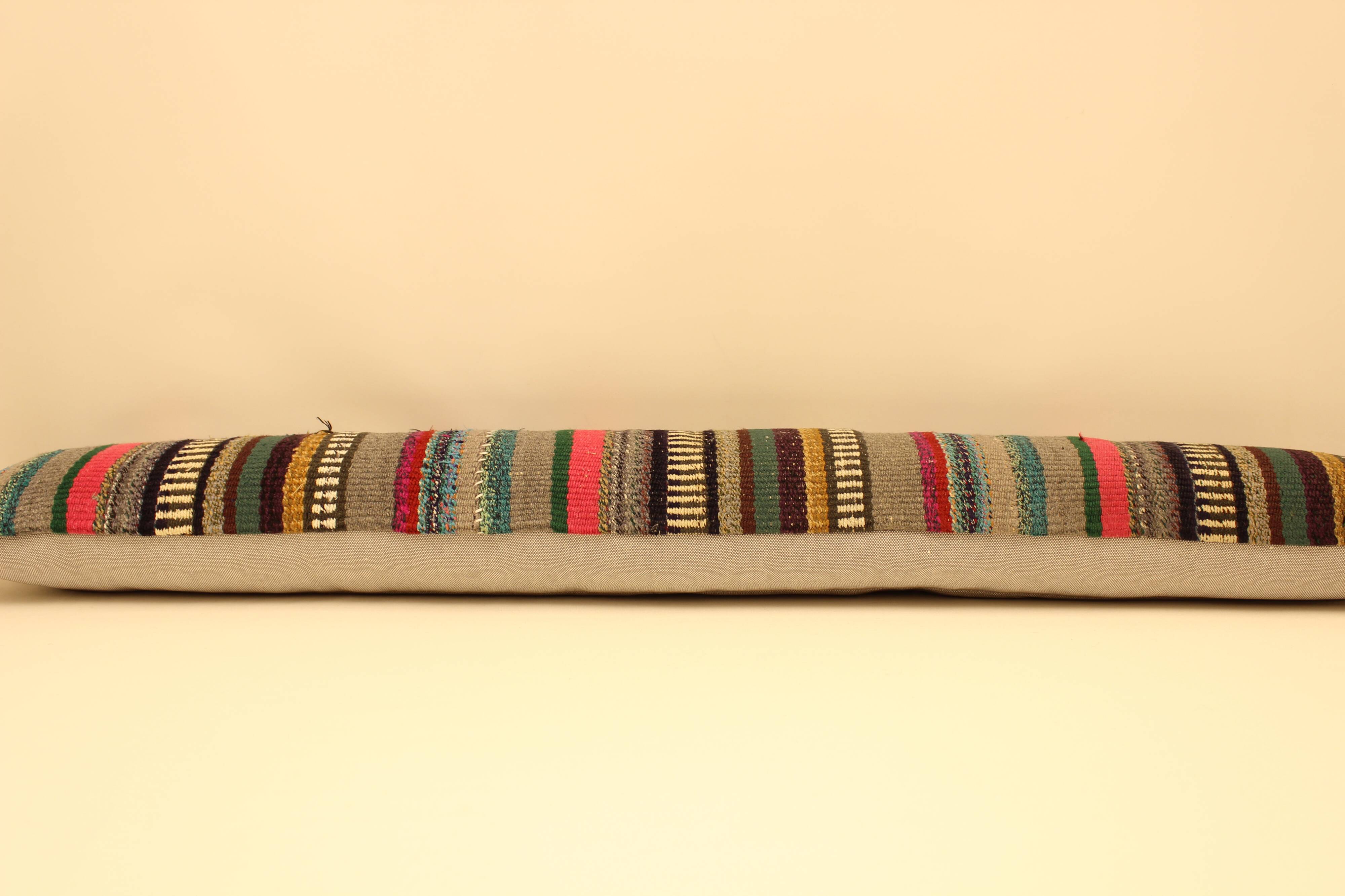Turkish kilim cushion, 20x120 cm, YY-55