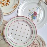 Vintage dessert plates