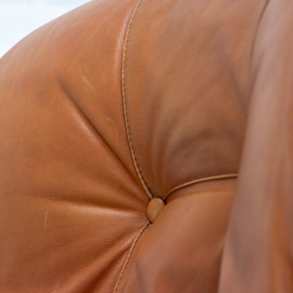 Italian Corolla lounge chair by I.P.E 1970s