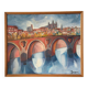 Pont Neuf, Toulouse, oil on canvas signed Sprova