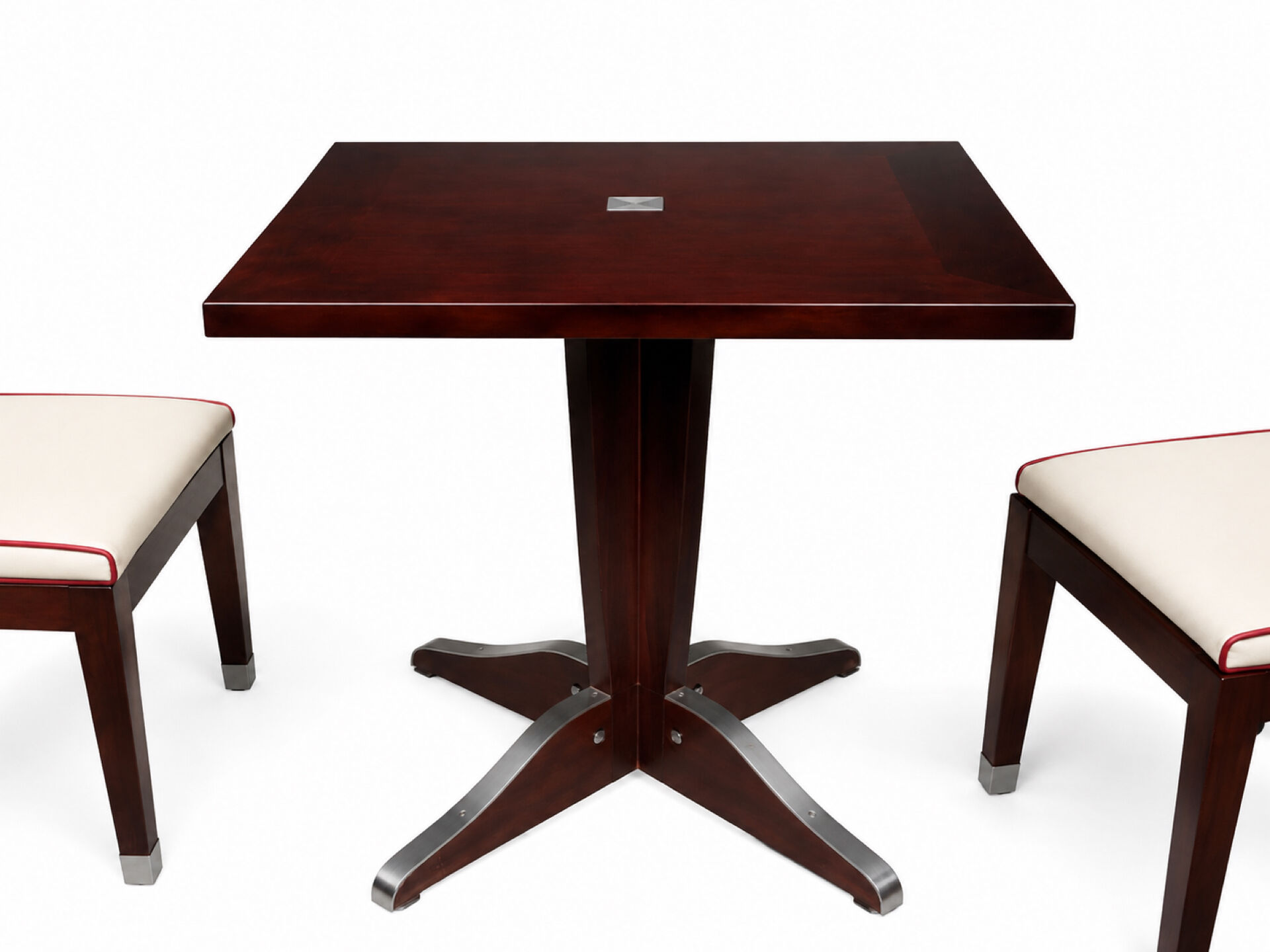 Marly set by Olivier Gagnère for SOCA – 2 chairs and table