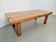 Mid-Century Brutalist Coffee Table in Oak, Spain, 1960s