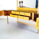 Birch Dressing Table With Large Mirror