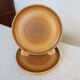 4 flat plates in Longchamp stoneware