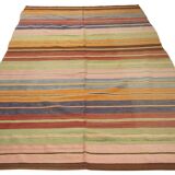 Turkish kilim rug,275x181 cm,myk-1235.