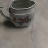 Painted ceramic coffee service