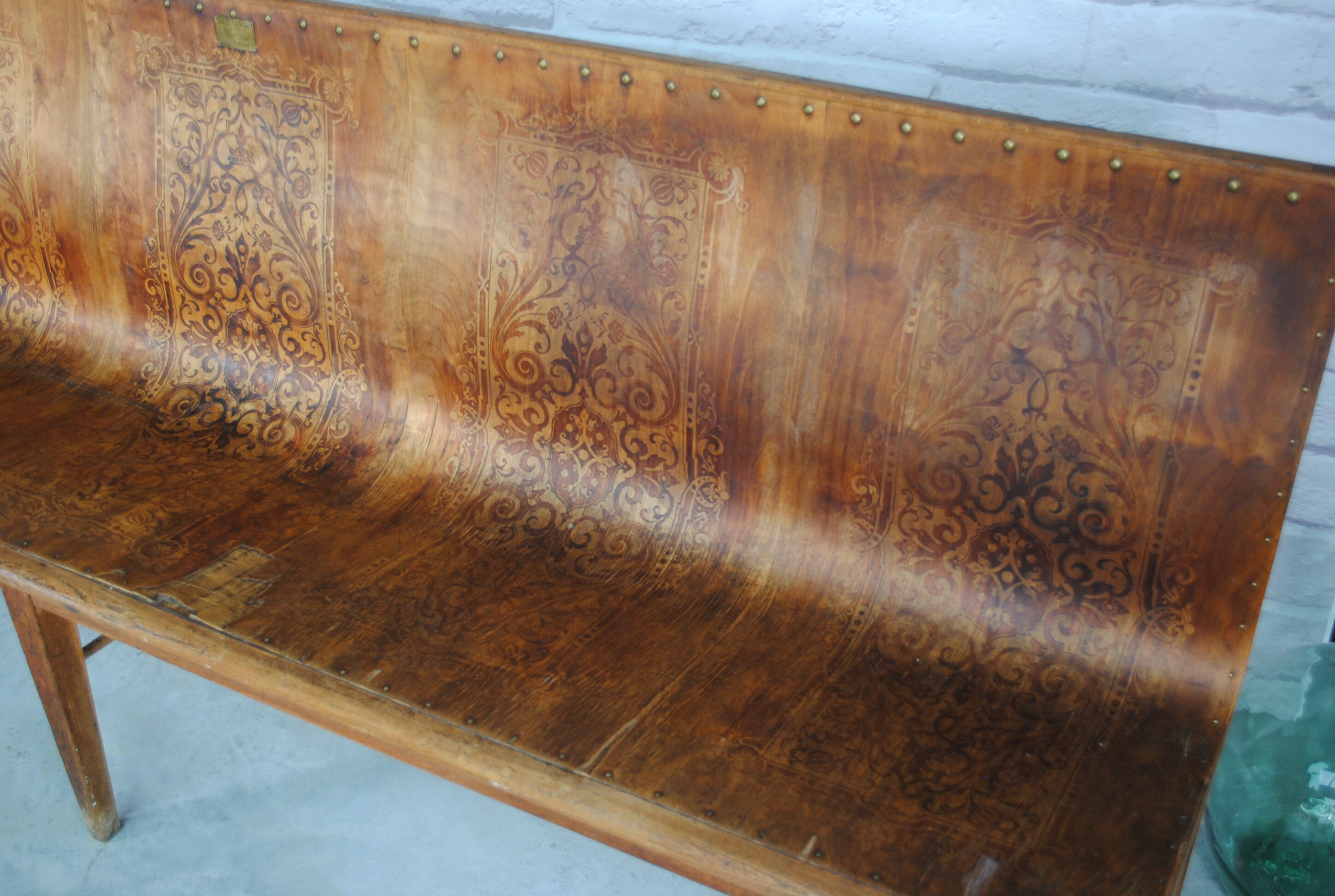 Banquette de bistrot, 1920