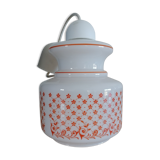 70s opaline suspension