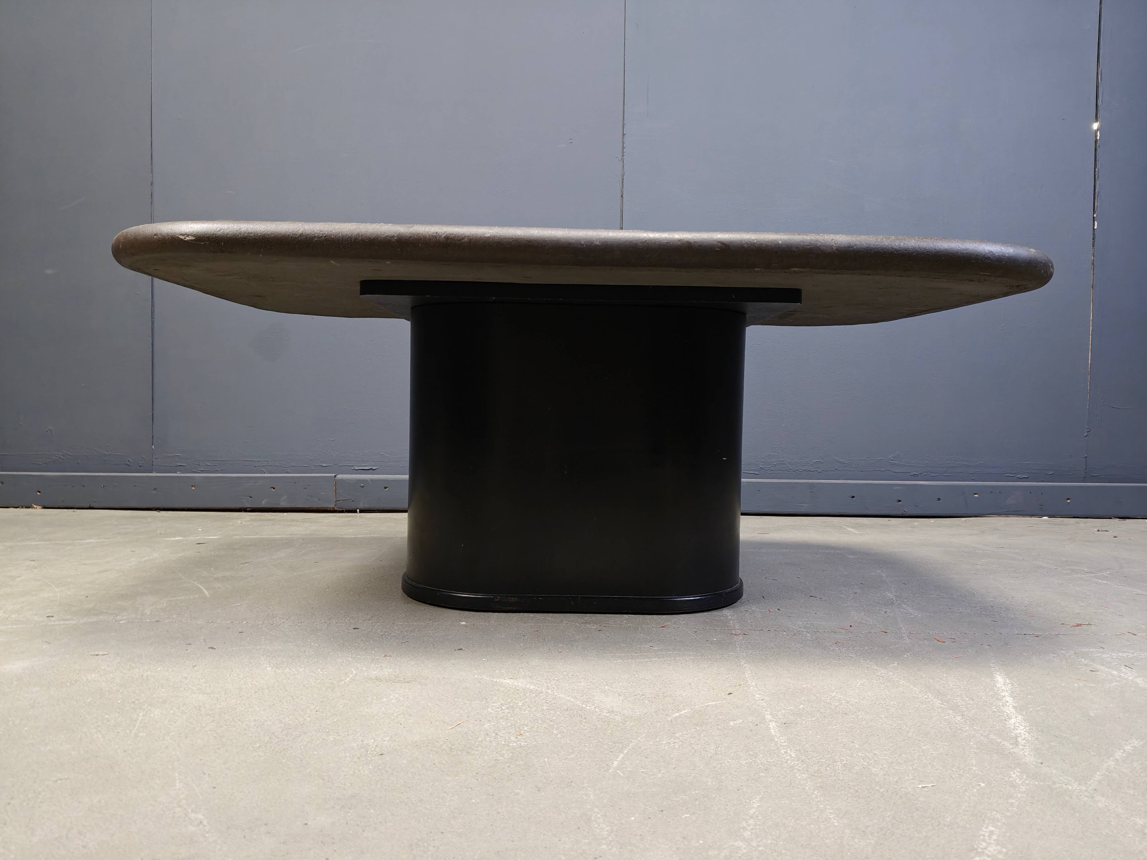 Table basse de Marcus Kingma, années 1980