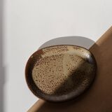 Trio of stoneware plates