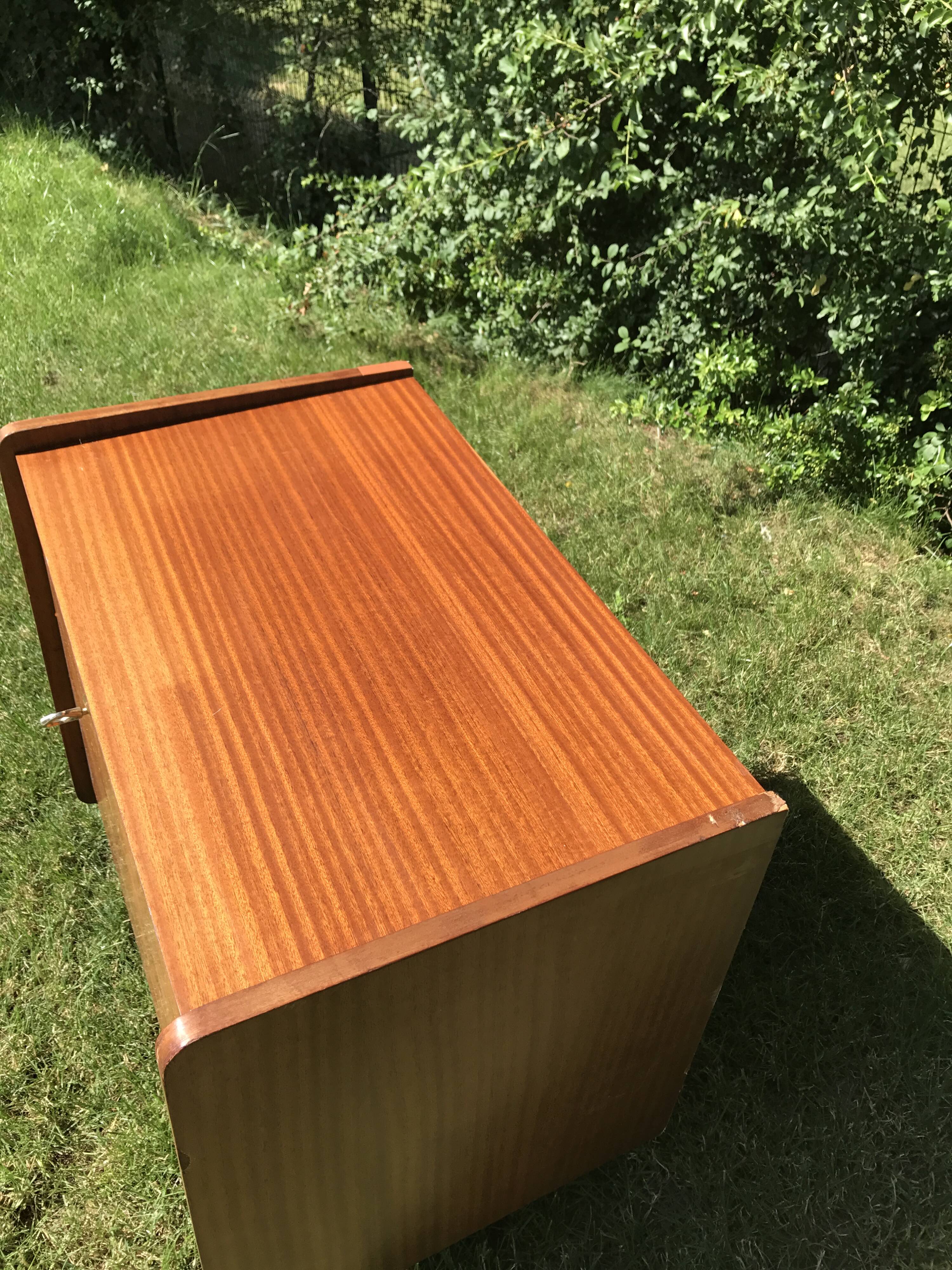 Vintage mahogany bar