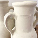 White terracotta jar