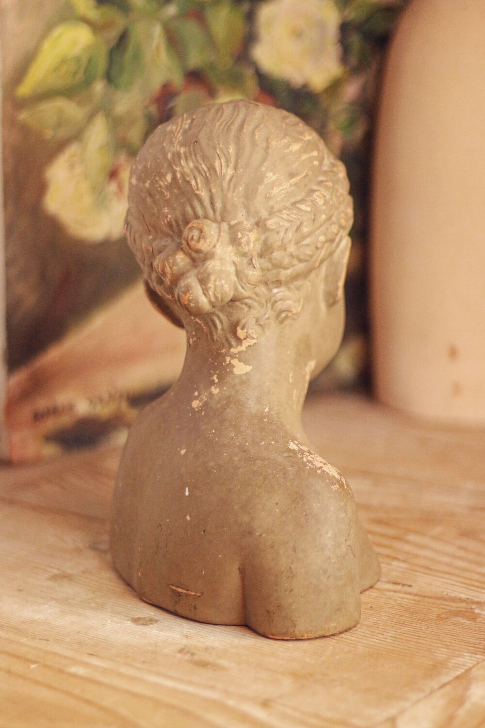 Bust "La Rieuse" after Pigalle