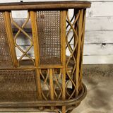 Rattan and wicker bar