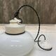 Vintage porcelain hanging lamp.