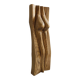 Stylised vintage female sculpture from the 1960s with organic shapes.