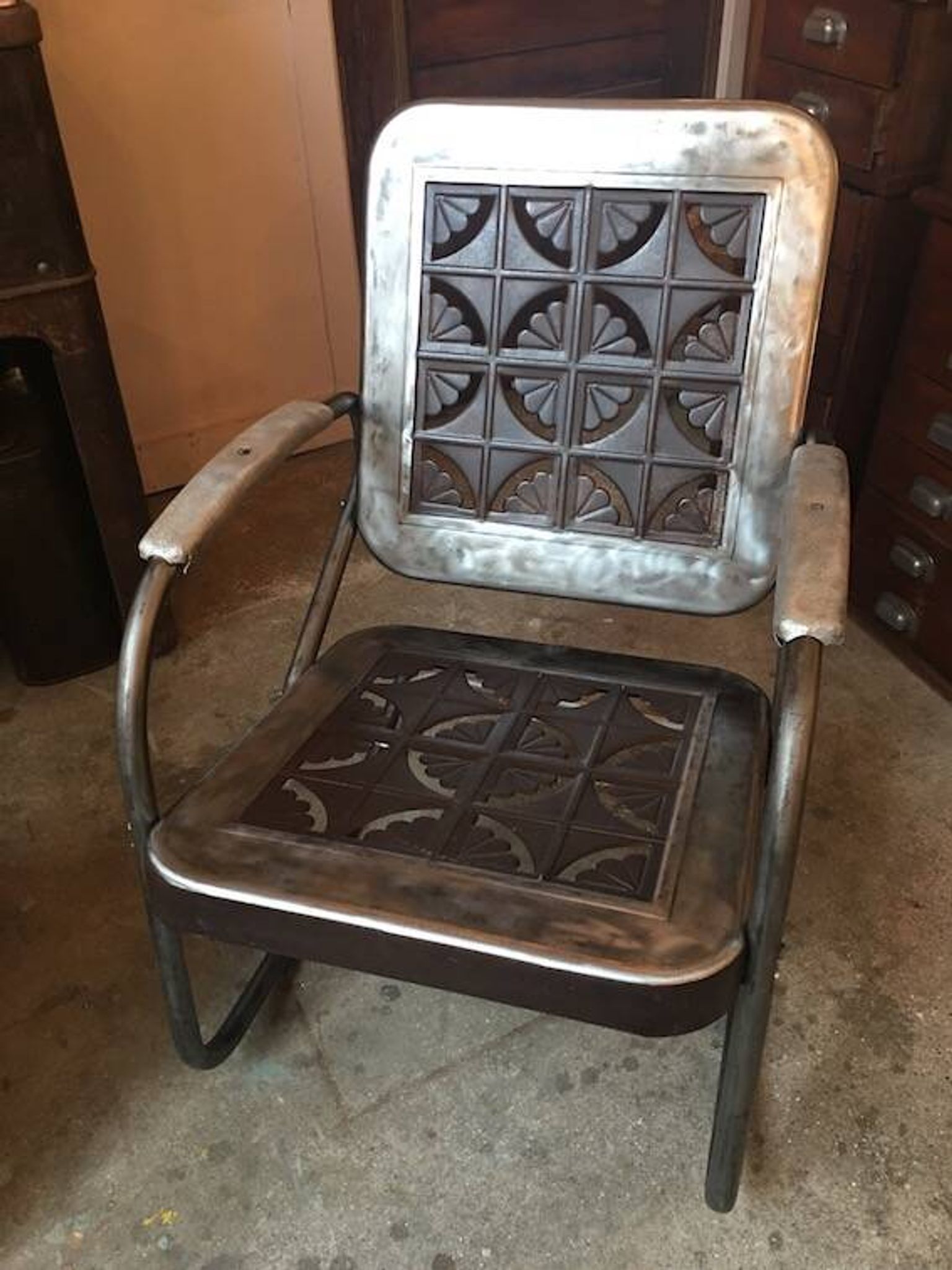 Rocking-chair américain 1950