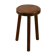 Tabouret tripode bois france, circa 1950