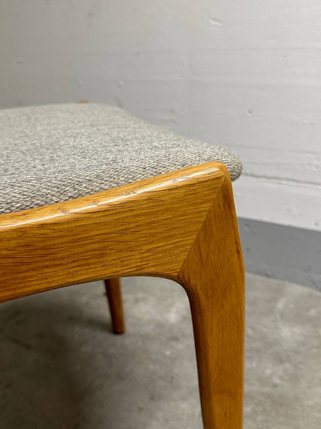 Set of 6 Mid-Century Oak Dining Chairs by KS Møbler