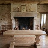 Monastery table in solid oak