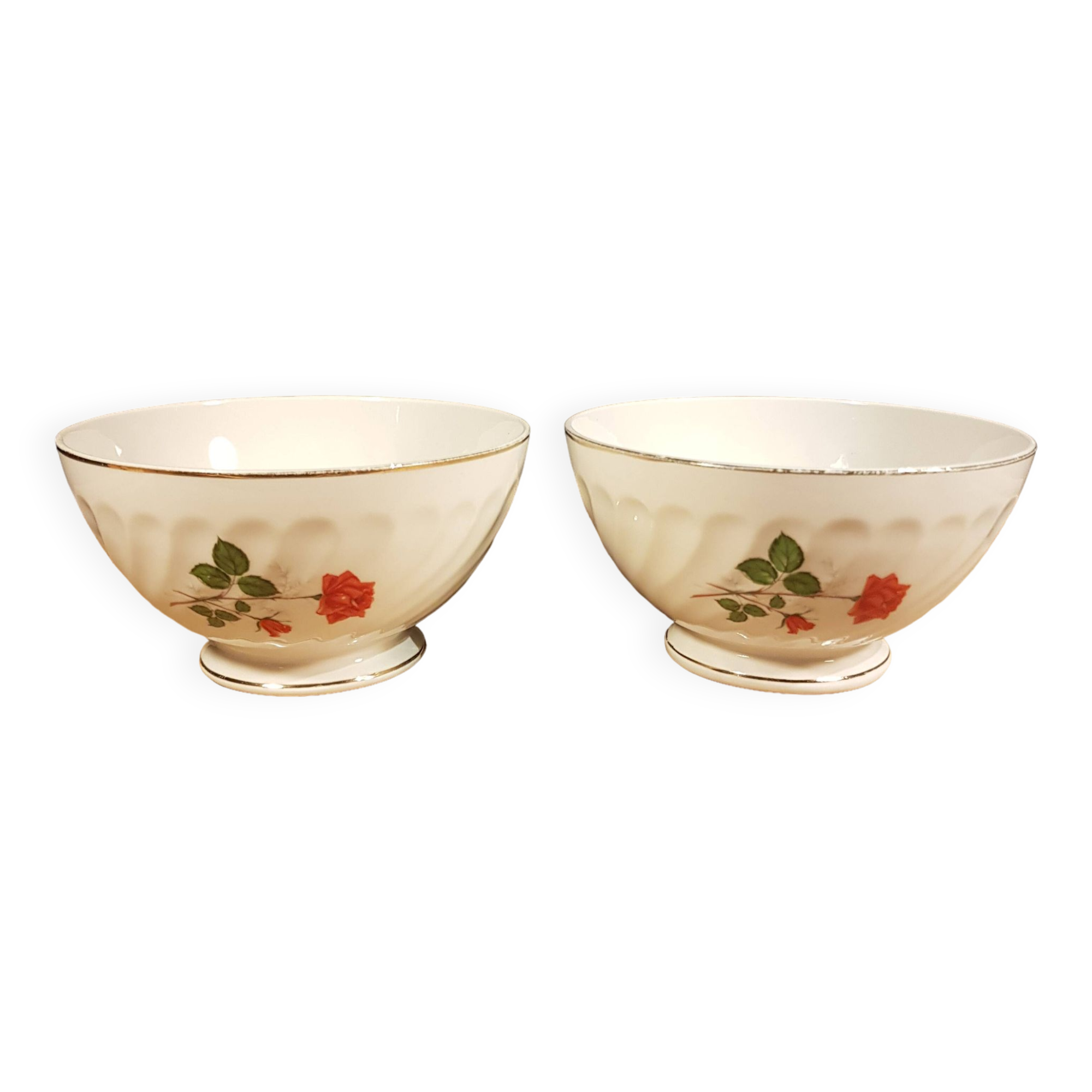 2 Digoin Sarreguemines bowls