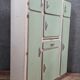 Buffet cupboard vintage year 60 in formica green celadon