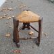 Antique Gothic Arts and Crafts stool