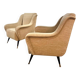Paire de fauteuils 1950