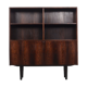 Bibliothèque en palissandre, design danois, années 1960, réalisée par Brouers Møbelfabric