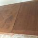 Rocaille table in carved solid oak