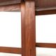 Table de salle à manger pliante en teck danois « Skovlund » - style moderne du milieu du siècle