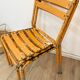 Pair of vintage bistro chairs "Street Art"