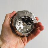 6 small stainless steel footed bowls, Letang Remy style