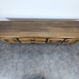 Low buffet in solid oak