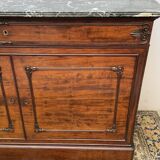 Lemarchand Stamped Mahogany Sideboard Chest of Drawers