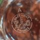 Old small Baccarat crystal vase