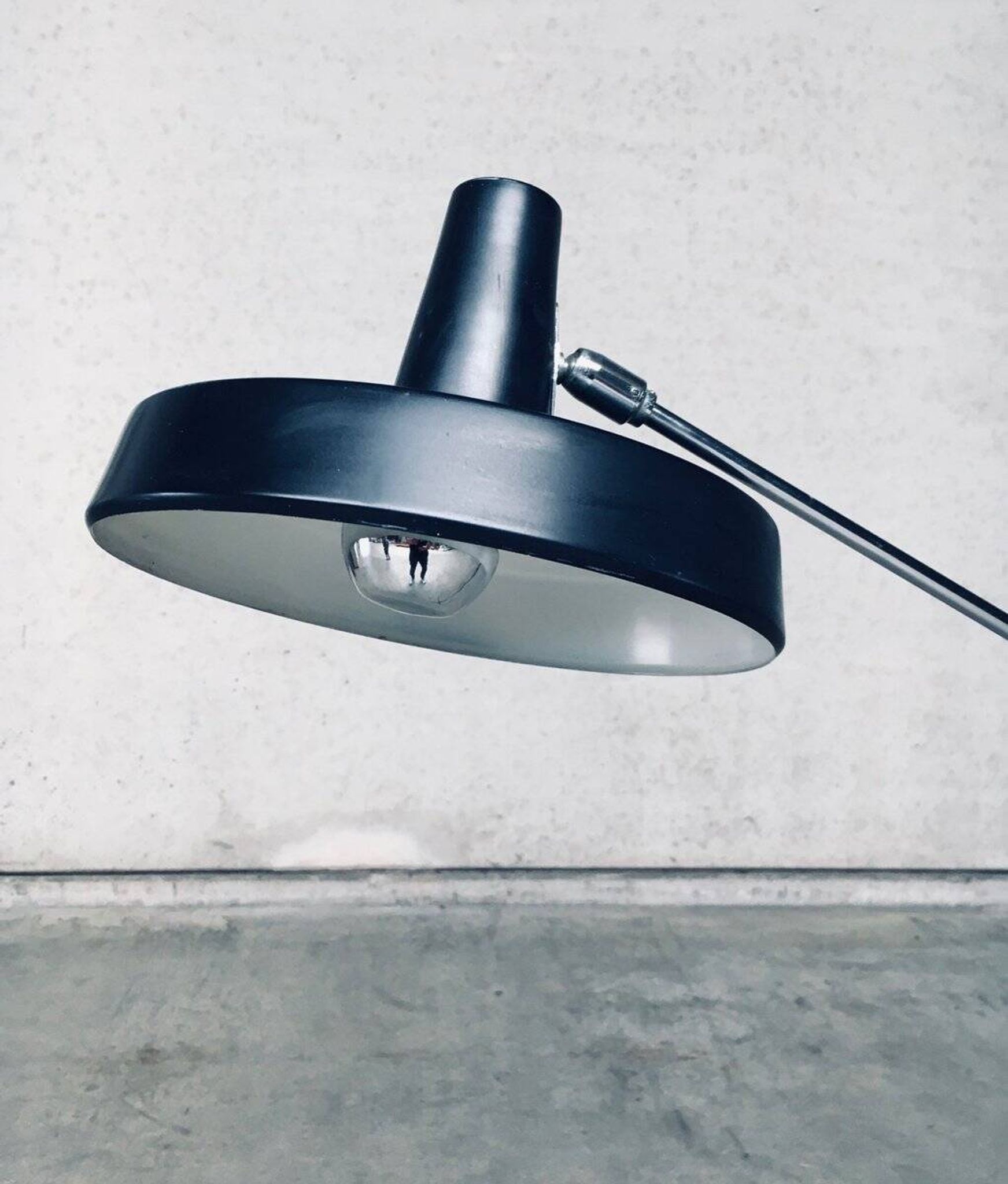 Mid-Century Modern Counterbalance Floor Lamp by Boulanger, Belgium, 1960s