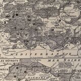 Map of Turkey - 1930