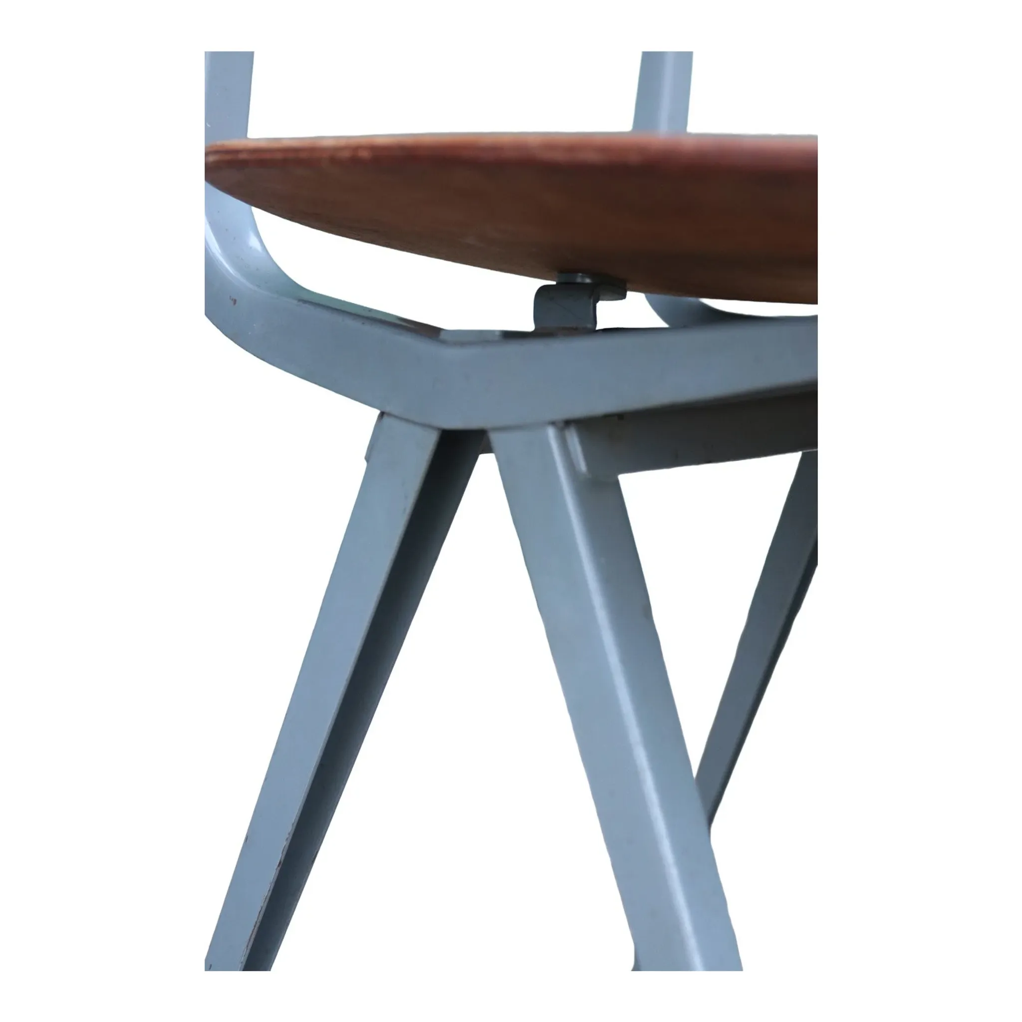 Set of 2 Friso Kramer Result chairs – Ahrend de Cirkel, grey, 1960s