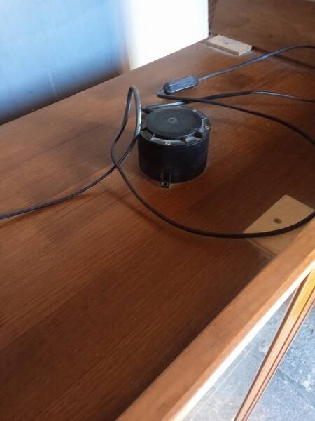 Louis Philippe cherry wood display case 180 cm