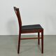 Scandinavian Teak Chairs Yngve Ekström 60s MidCentury