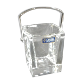 Seau à glaçons en cristal de Sèvres signé