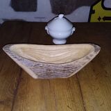 Raw wood cup