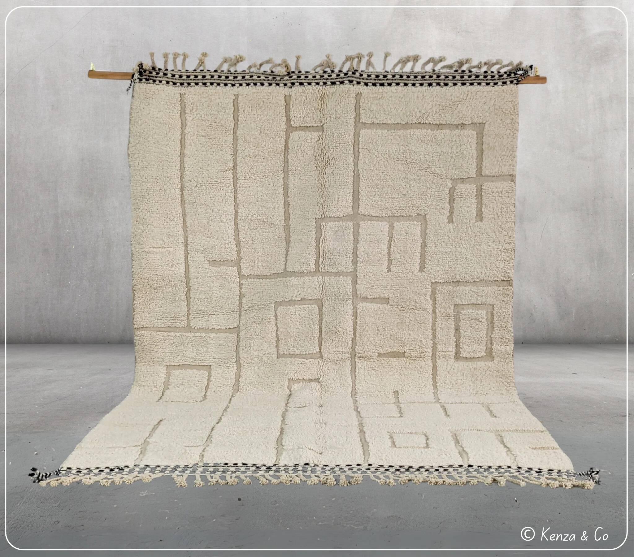 Grand tapis Beni Ouarain, 310 x 215 cm